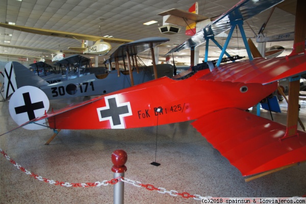 Aviones I guerra Mundial -Museo del Aire- Madrid
Aviones de la Gran Guerra en el Museo del Aire de Madrid
