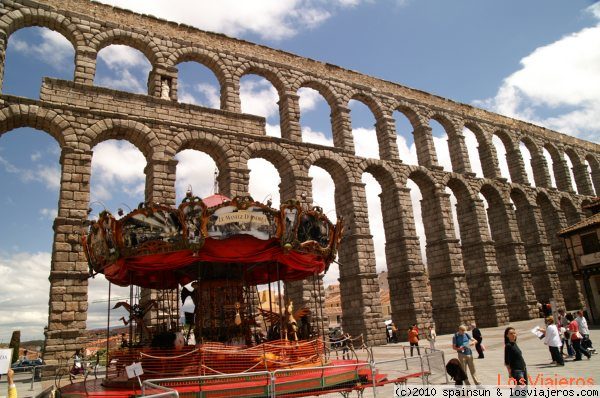 Acueducto de Segovia
Arcos del acueducto romano de Segovia

