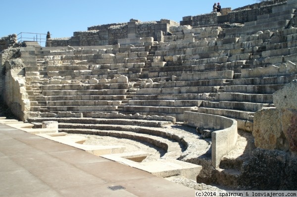 Teatro Romano de Segobriga - Cuenca
Gradas del Teatro romano de Segobriga
