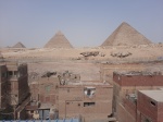 Pirámides vistas desde Giza
pirámides, giza, egipto, antiguo egipto