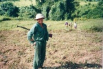 Soldado en el norte de Birmania