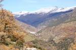 Sierra Nevada from the ravine Poqueira