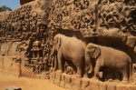 Arjuna Penance or Descent of the Ganges - Mahabalipuram - Tamil Nadu