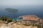 Dubrovnik vista desde el Fuerte Imperial
Croacia, Dubrovnik- murallas