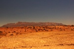 Montaña Brandberg visto desde la Carretera de Uis a Twyfelfontein - Damaraland