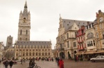 Torre Belfort y la plaza de la Catedral de Gante
Gante, Gent, Belgica