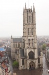 Catedral de Gante vista desde la torre Belfort
Gante, Gent, Belgica