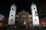 Vista de la fachada de la Catedral - Ciudad de Panamá
