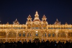 Palacio Real Iluminado - Mysore, Karnataka