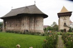 Vista del Monasterio de Gura Humorului - Bucovina - Rumania