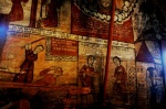 Paintings in Budesti Church - Maramures - Romania