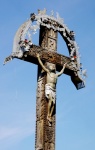 Crucifijo en la iglesia de Surdesti - Maramures - Rumania