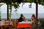 Nessebar - Pareja cenando en un restaurante romatico
Bulgaria, Mar Negro, Nessebar, UNESCO