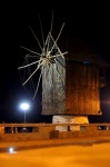 Molino de Nessebar de noche
Bulgaria, Mar Negro, Nessebar, UNESCO