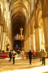 Impresionante interior de la Catedral Notre Dame de Reims