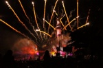 Disney Castle fireworks