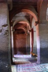 Interior of Church in Lalibela