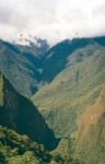 Subiendo en al Machu Pichu