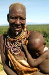 Mujer Karo y su nieta - Valle de rio Omo
Karo Omo Etiopia