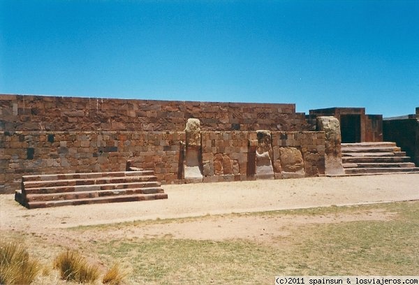 Tiwanako - Bolivia
Restos arqueológicos de Tiwanako.
