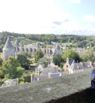 Vistas del castillo desde Notre Dame du Roncier
