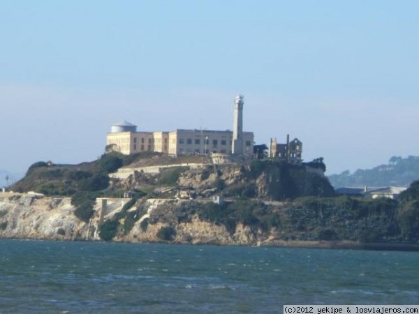 Cárcel de Alcatraz.
Isla de Alcatraz
