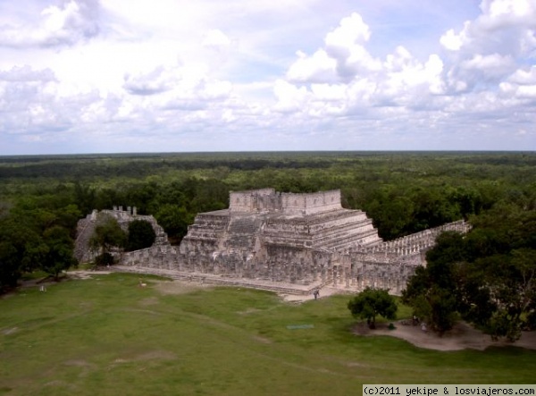 Riviera Maya
vistas desde arriba de la pirámide
