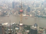 La torre de la Perla de Oriente, Shangai
Perla, Oriente, Shangai, torre, vistas, desde, world, financial, center