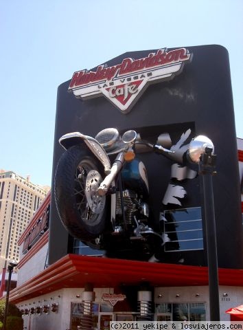 Harley Davidson en las Vegas
Harley Davidson, alli todo a lo grande
