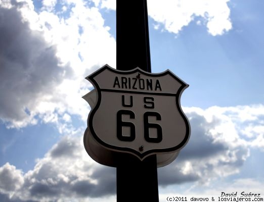 US66
Cartel de la mítica carretera
