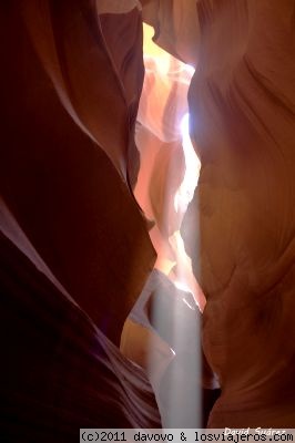 Y se hizo la luz
Otra perspectiva de Antelope Canyon
