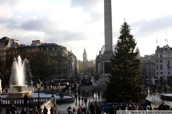 El gran Ben
Big Ben desde la National Gallery
