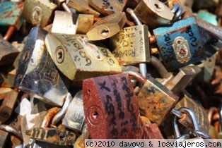 L'amore
Candados del amor en Ponte Milvio (Roma)
