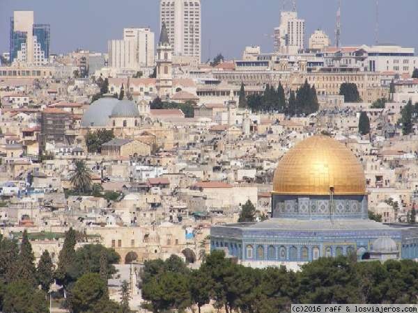 Vista de Jerusalén
La ciudad de Jerusalén
