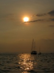 Ocaso en el mar de Andaman
Ocaso, Andaman, Railey, West, Beach, Nang, disfrutado, trayeto, entre