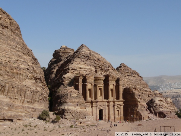 El Monasterio, Petra
Preciosa vista del Monasterio en Petra, la dura subida mereció la pena

