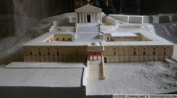 Maqueta del Templo de Zeus, Jerash
Con esta maqueta nos hacemos una idea de lo impresionante que fue el templo de Zeus
