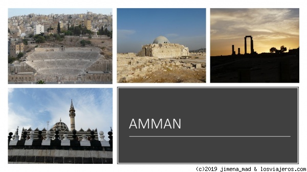 CIUDADELA, ANFITEATRO ROMANO Y MEZQUITA ABU DASHIR
VISTAS DE AMMAN
