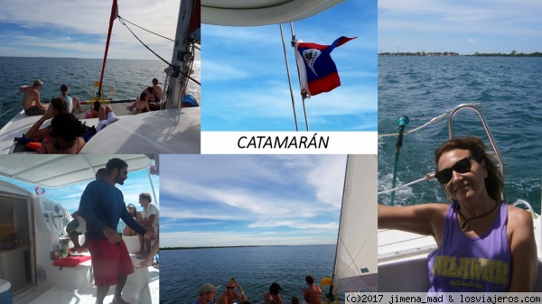 Excursión a Hol Chan en catamarán (Belice)
Varias imágenes de un buen día a bordo del catamarán en la excursión a Hol Chan (Belice)
