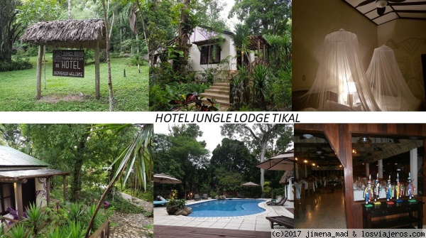 Hotel Jungle Lodge, Tikal (Guatemala)
Vistas del hotel Jungle Lodge en Tikal, Guatemala.
