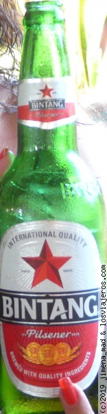 BINTANG, LA CERVEZA LOCAL DE INDONESIA
La cerveza local de Indonesia es la Bintang que significa estrella

