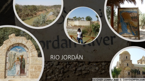 RIO JORDÁN
Varias vistas del sitio donde fue bautizado Jesucristo en el rio Jordán
