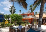 Zona de playa del hotel Cocoplum