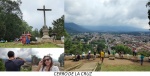 Vistas de toda Antigua desde el Cerro de la Cruz, Antigua (Guatemala)