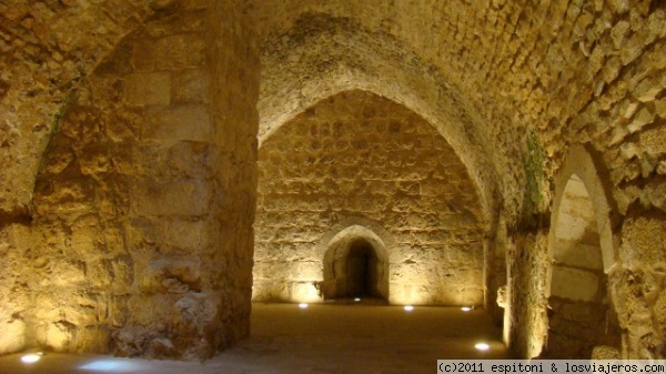 Castillo de Ajlun
Salas interiores del castillo

