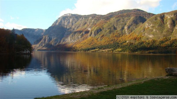Lago Bohinj
El lago junto a Ribcev Laz
