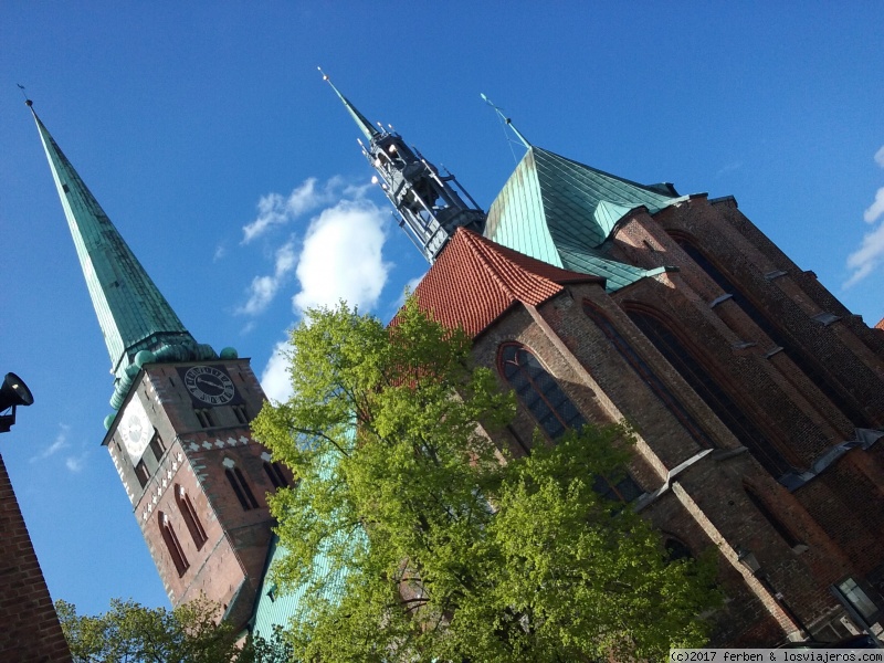 Un paseo por el centro histórico de Lübeck - Alemania, Town-Germany (2)