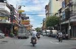 Calles de Bangkok de camino al Gran Templo