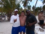 Photo with Mula and Chip , Saona excursion with Captain Gringo