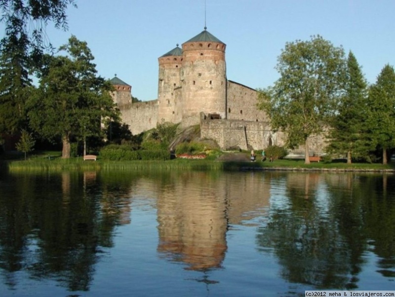 Viajar a  Finlandia: Región De Los Lagos - Castillo de Olavinlinna (Región De Los Lagos)
